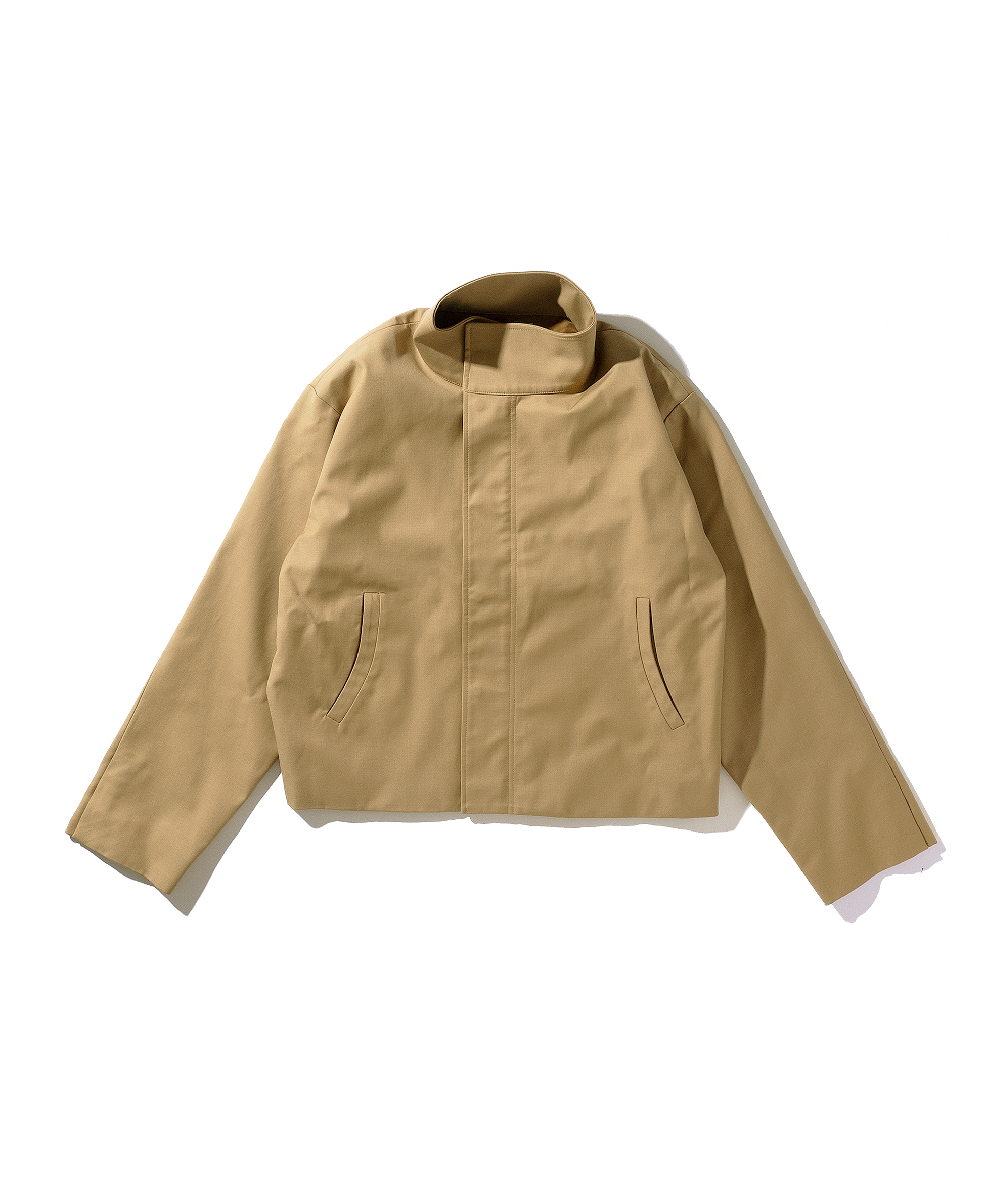 STAND COLLAR JACKET – GOAT ESSENCE STAND COLLAR JACKET – GOAT ESSENCE