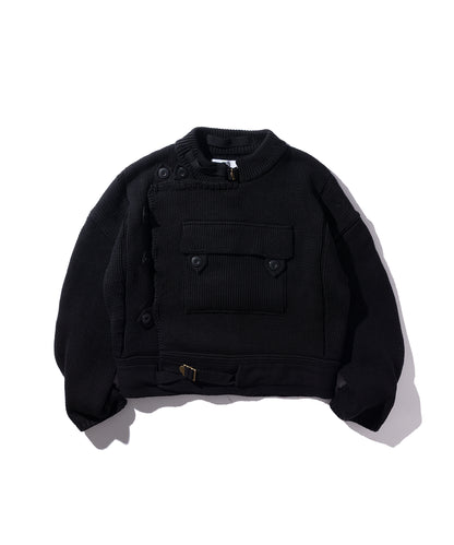 25AW MOTORCYCLE KNIT JACKET