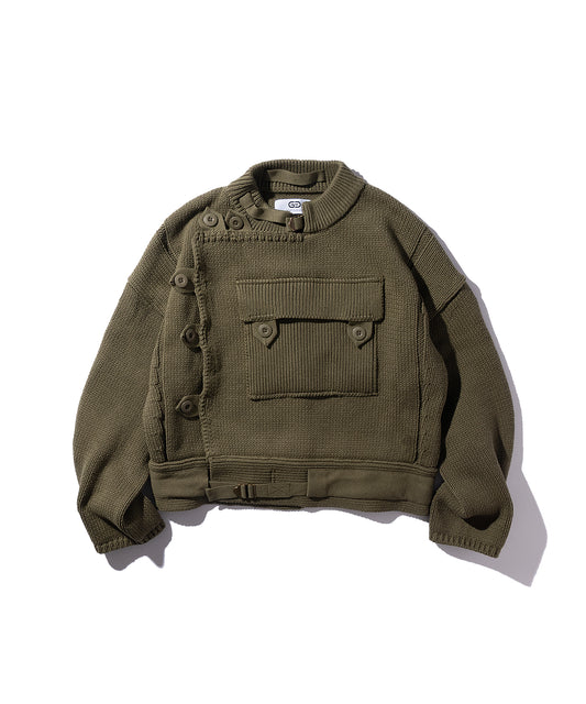 25AW MOTORCYCLE KNIT JACKET