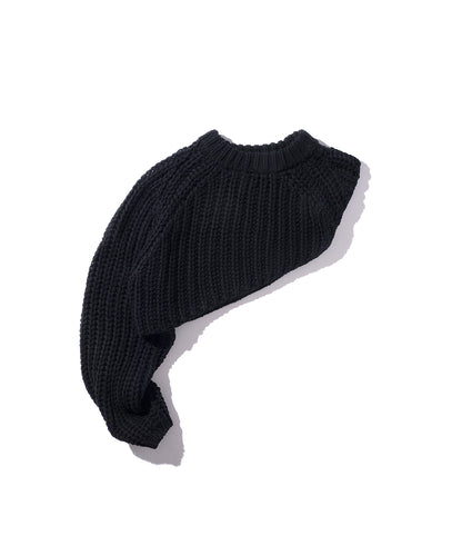 SHOULDER KNIT SWEATER