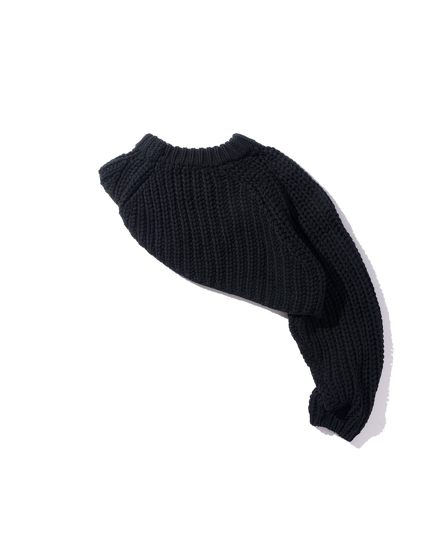 SHOULDER KNIT SWEATER