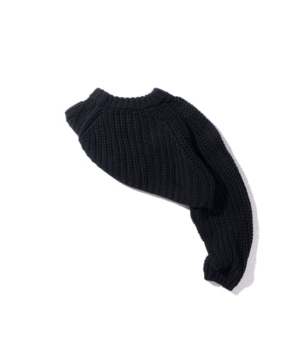 SHOULDER KNIT SWEATER