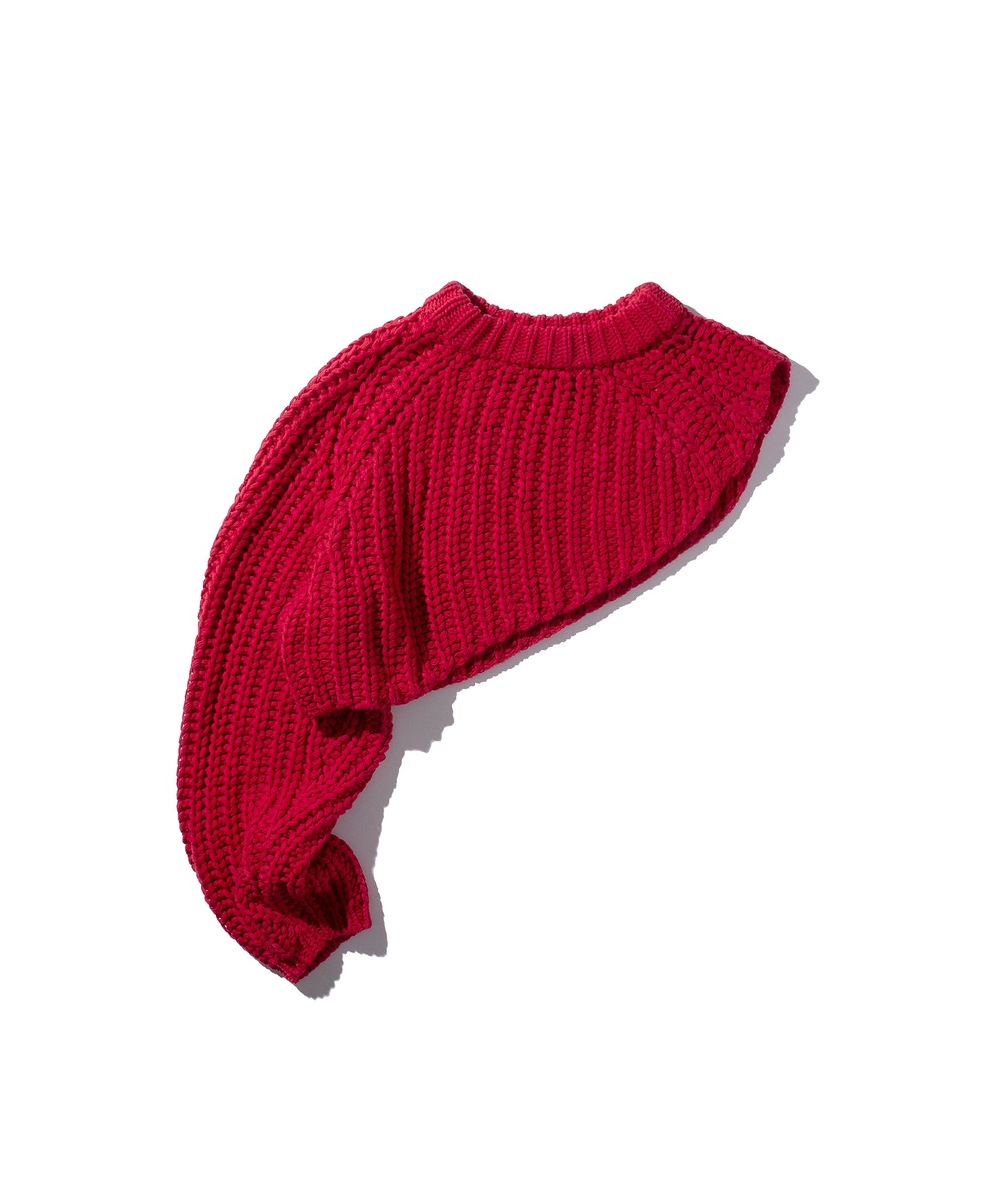 SHOULDER KNIT SWEATER