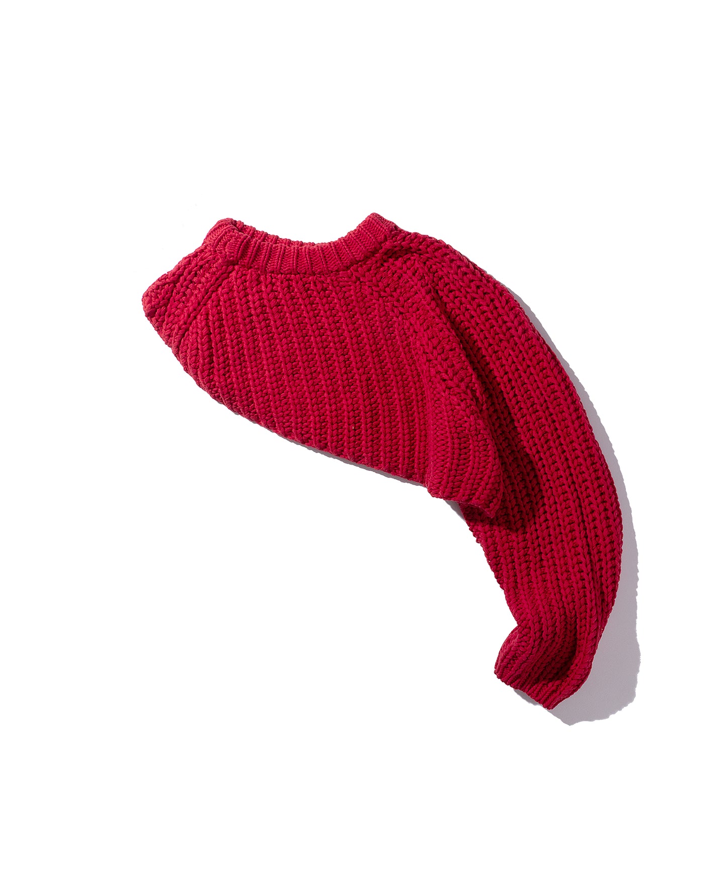 SHOULDER KNIT SWEATER