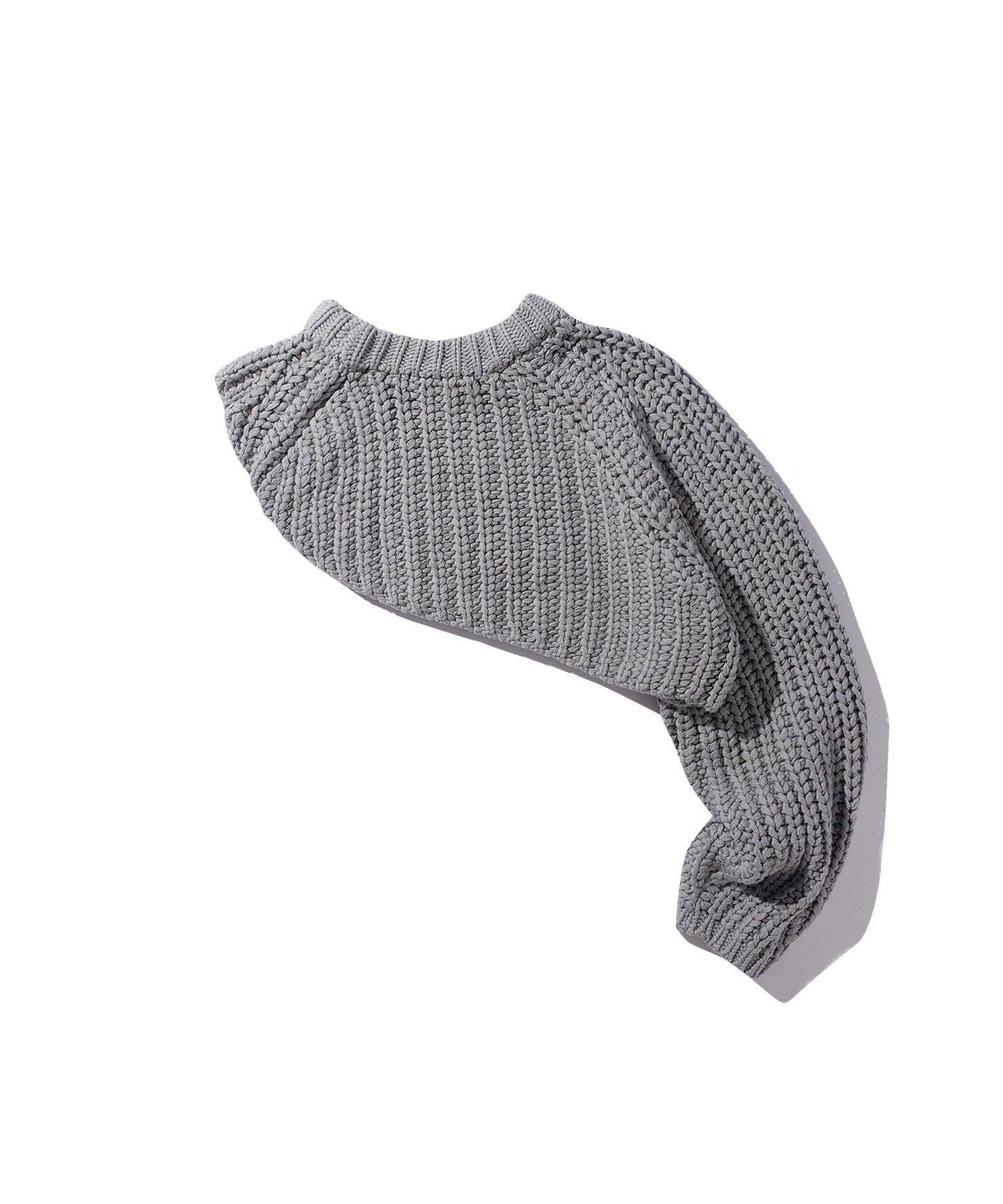 SHOULDER KNIT SWEATER