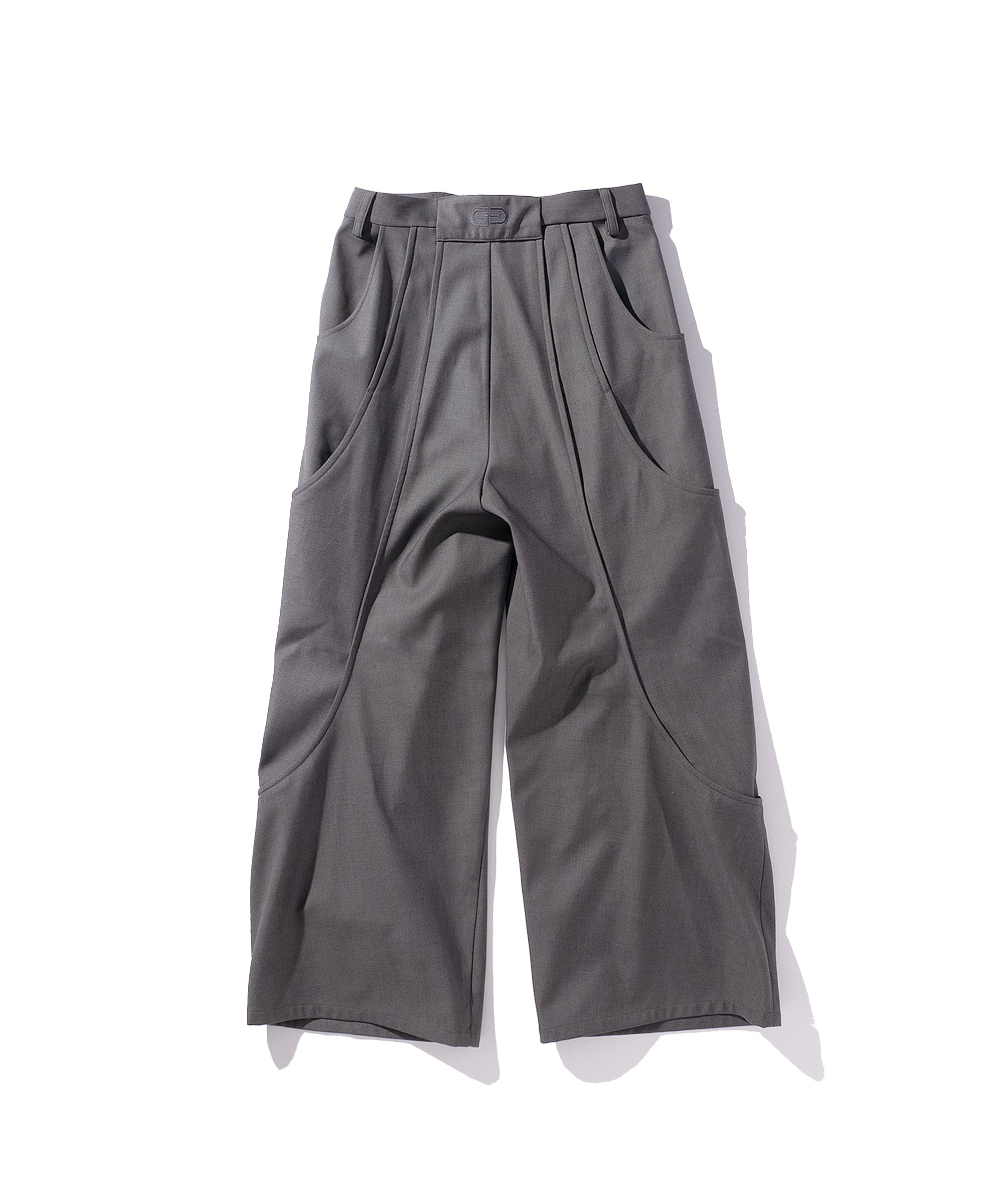 TUCK CURVE WIDE PANTS – GOAT ESSENCE
