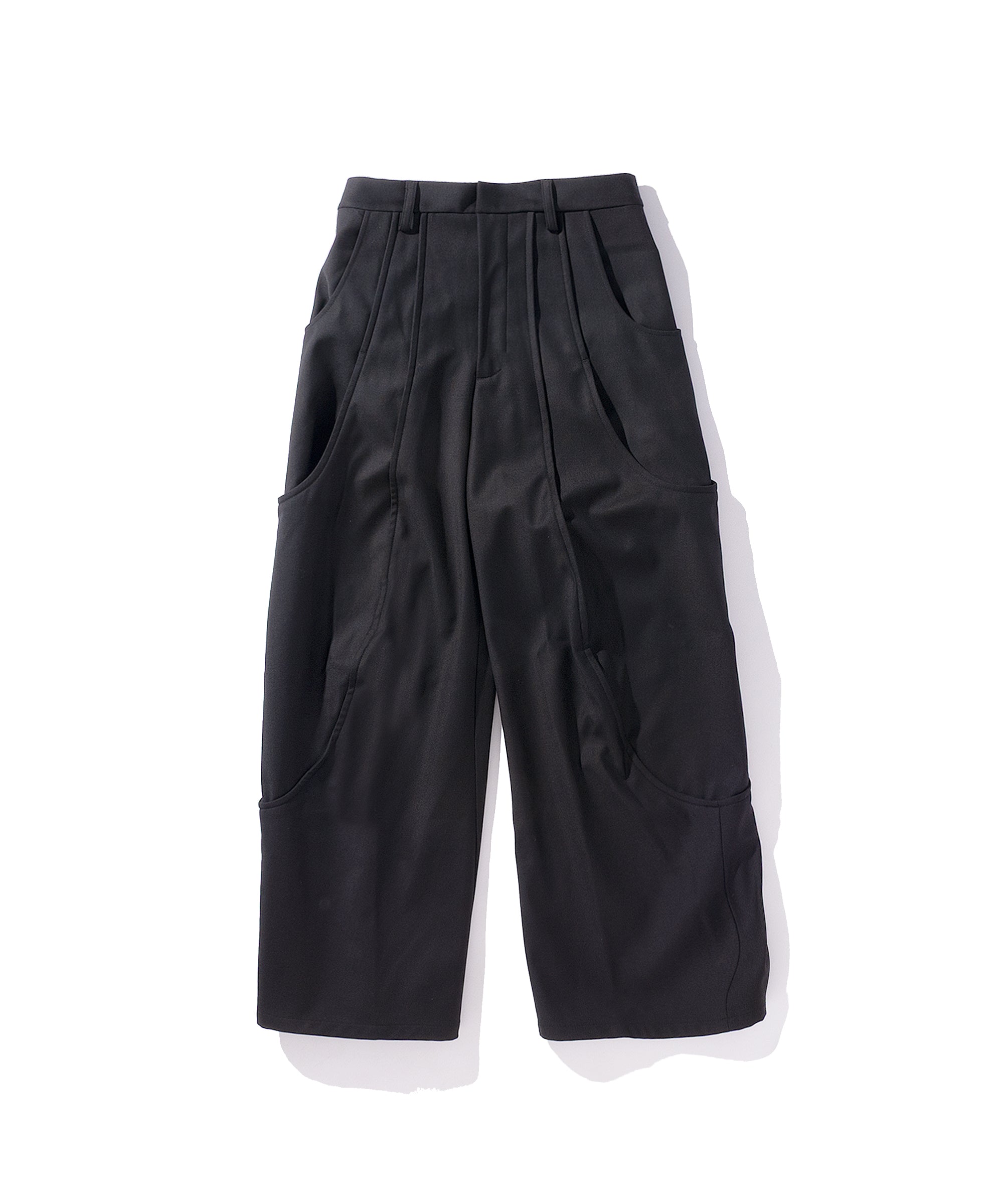 TUCK CURVE WIDE PANTS – GOAT ESSENCE