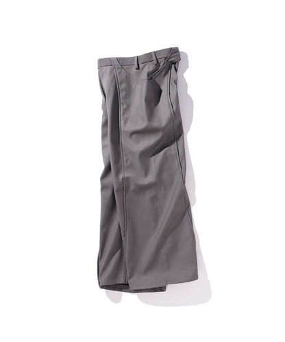 DOUBLE POCKETS WIDE PANTS