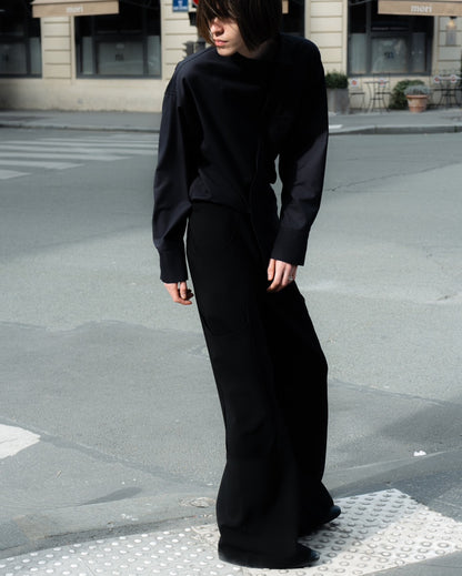 TUCK SIDE POCKET PANTS